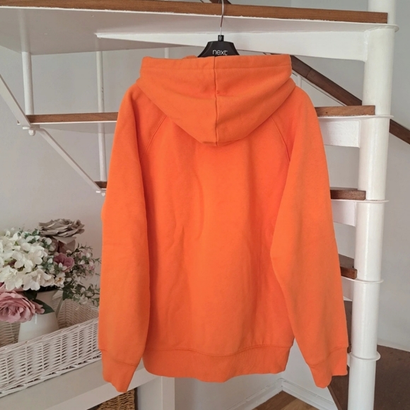Carhartt Size S Mens Orange Hoodie Pullover Long Sleeve. - Picture 9 of 11